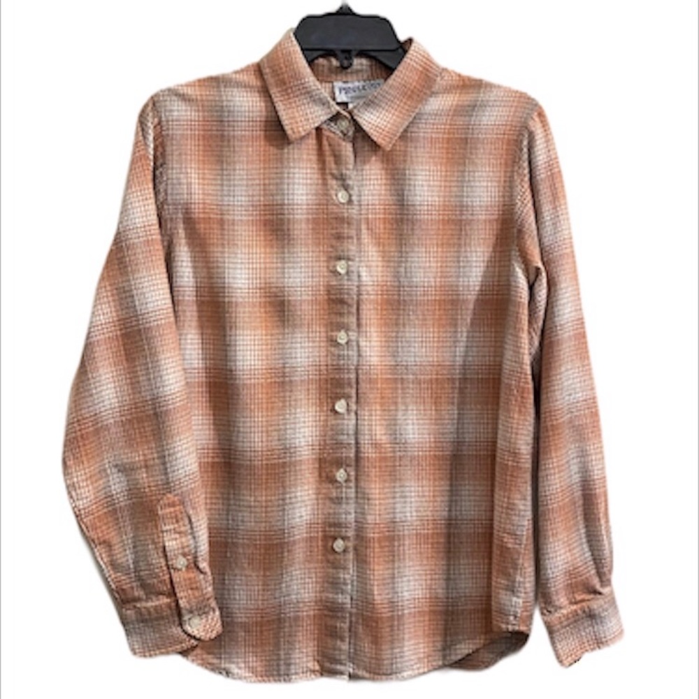Pendleton Plaid Button Down Shirt Women’s Small
